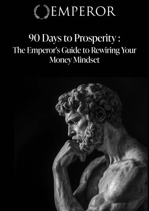 90 Days to Prosperity: The Emperor’s Guide to Rewiring Your Money Mindset (Digital Download)